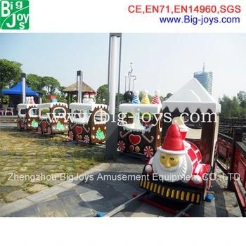 Outdoor Carnival Kiddie Rides Amusement Park Train Rides