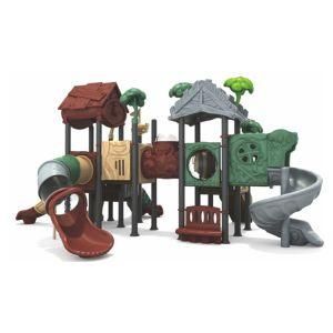 Outdoor Commercial Tree House Slide Playground for Children (ML-2002302)