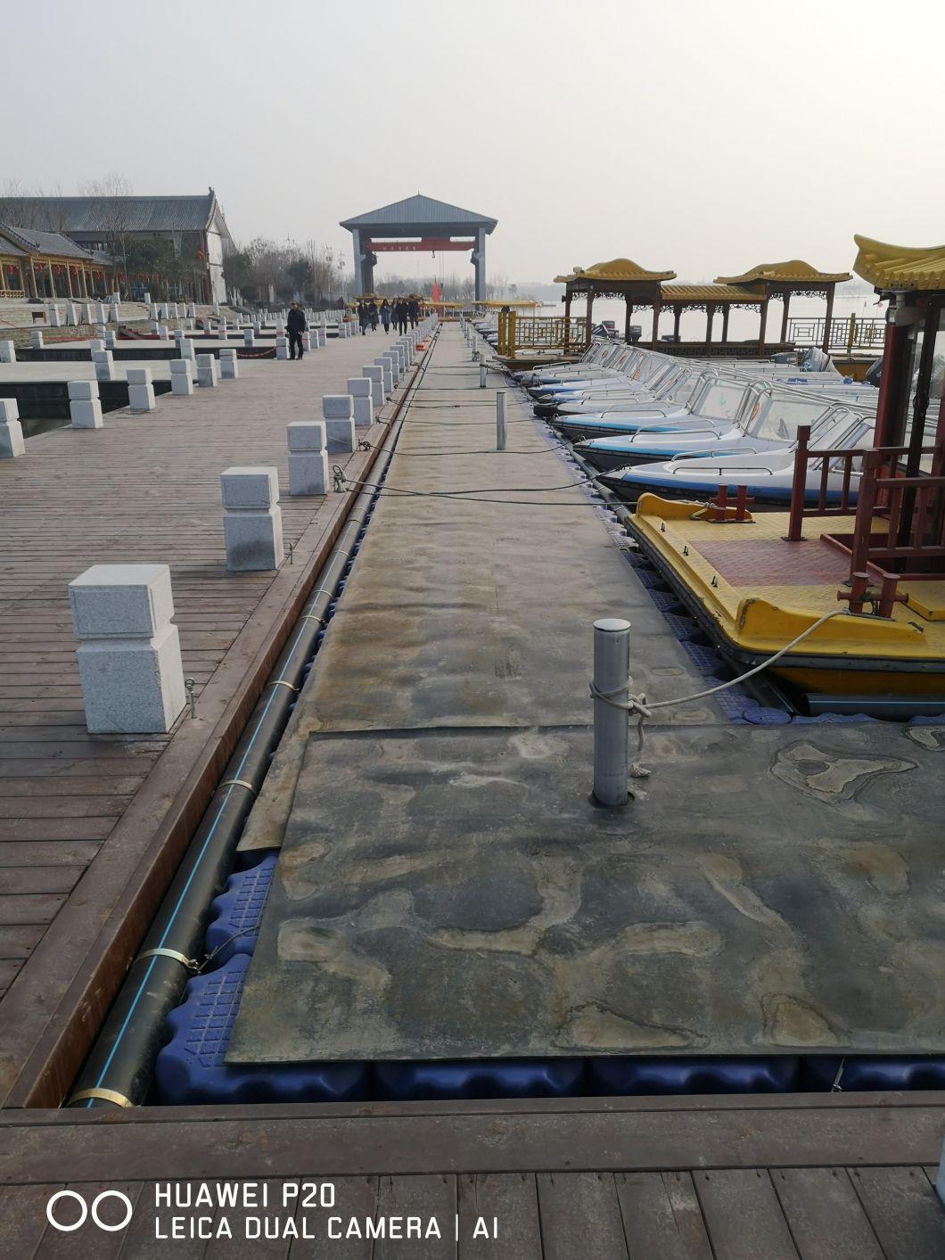 Water Platform Floating Floating House Pavilion Dock Pontoon for Marina
