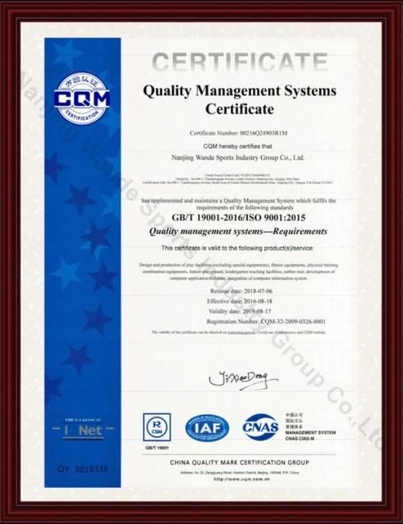 TUV Certificated Tour Outdoor Playground Equipment for Toddlers