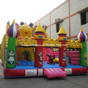 Crazy Mickey Inflatable Jumping Bouncy Slide for Amusement Park (CYSL-551)