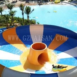 Outdoor Aqua Park in Vietnam with Super Bowl Slide