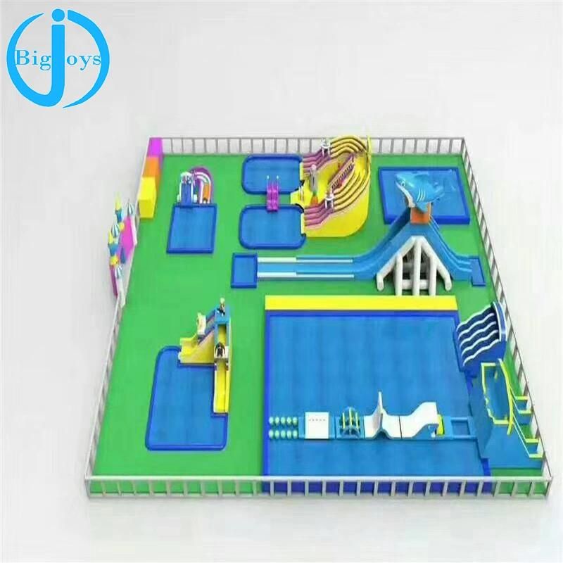 Hot Sale Commercial Inflatable Aqua Park