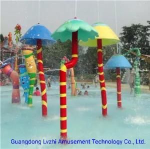 Water Play Equipment Mushroom Spray for Aqua Park