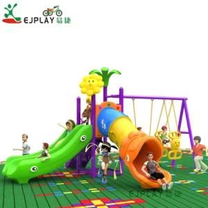 2018 Kids Tunnel Slide and Double Slide Set with Swing