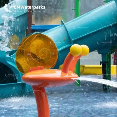 Waterparks Snail Spray-a Spray Water Splash Pad Equipment for Water Park