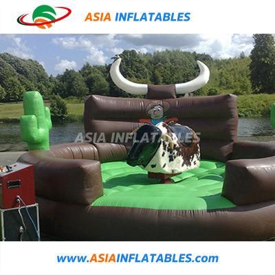 Hot Sale New Game Inflatable Mechanical Rodeo Bull Riding for Amusement Park