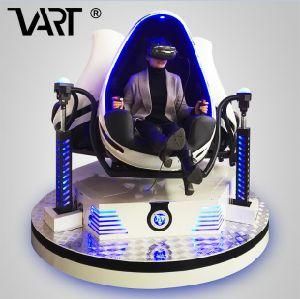 Electronic System 3 Seats Egg Chair Vr Cinema 9d Cinema Simulator for Investment