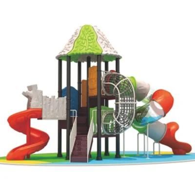 Children&prime;s Outdoor Playground Plastic Slides Kids Amusement Park Equipment 286b