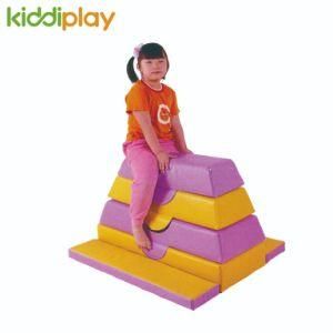 Hot Selling Cheap Price Environmentally Friendly Materials Children Soft Play Colorful Four-Tier Vault Toys