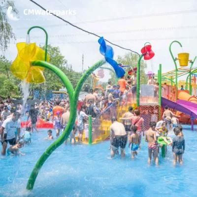 New Design Flower Aqua Amusement Water Sprayer Splash Pad