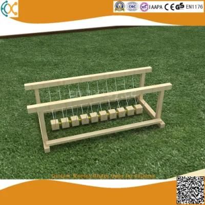 Outdoor Wooden Bridge Game for Children Outside Wood Toys