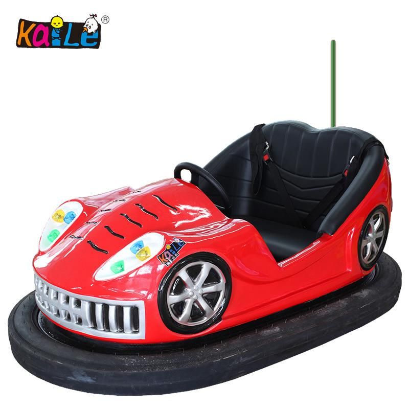 Colorful Music Light Kids Adult Two Seats Floor ceiling Electric Net Bumper Car