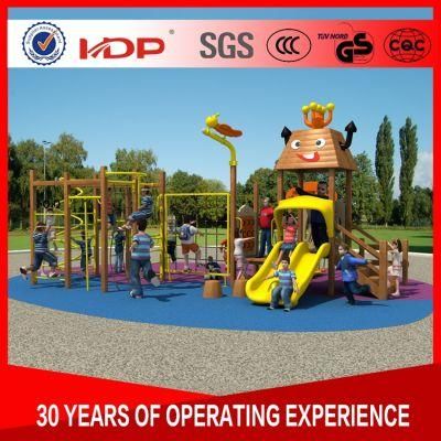 New Design Outdoor Wooden Playground Equipment Used for Preschool