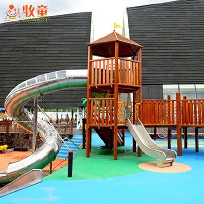 Africa Popular Children Outdoor Playground Slides