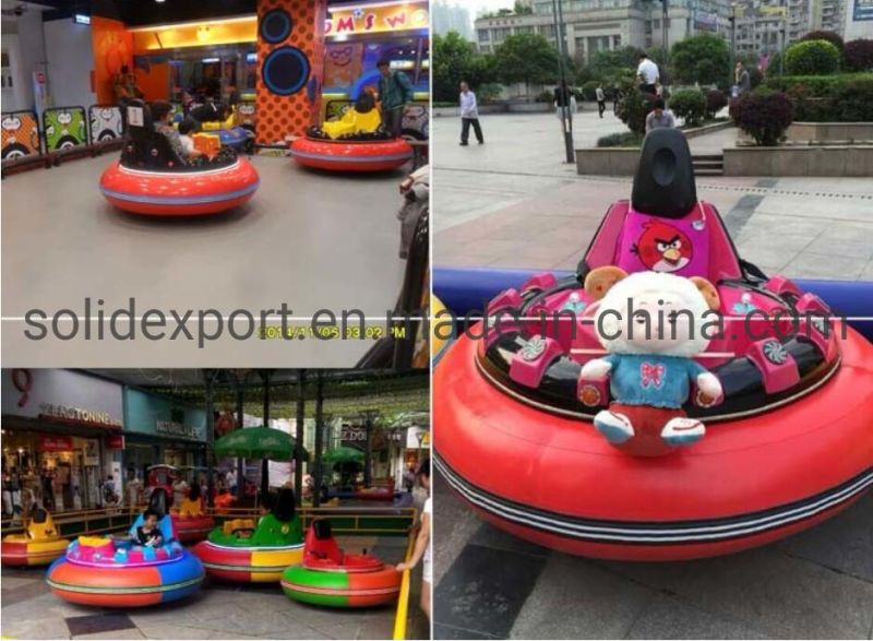 Double Parent-Child Riding Electric Bumper Car for Indoor Amusement Park