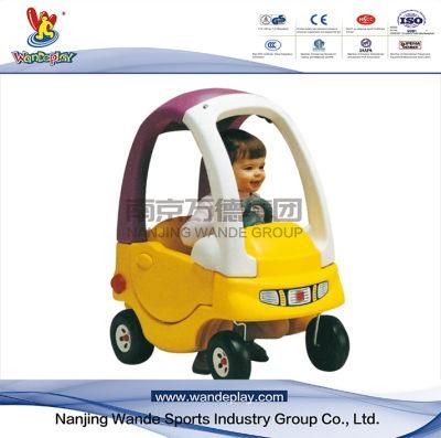 Kids Toy Plastic Playground Equipment Outdoor Children Amusement Park Car for Wd-W024f