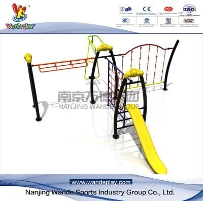 Wandeplay Net Climbing Children Plastic Toy Amusement Park Outdoor Playground Equipment with Wd-16D0390-01h
