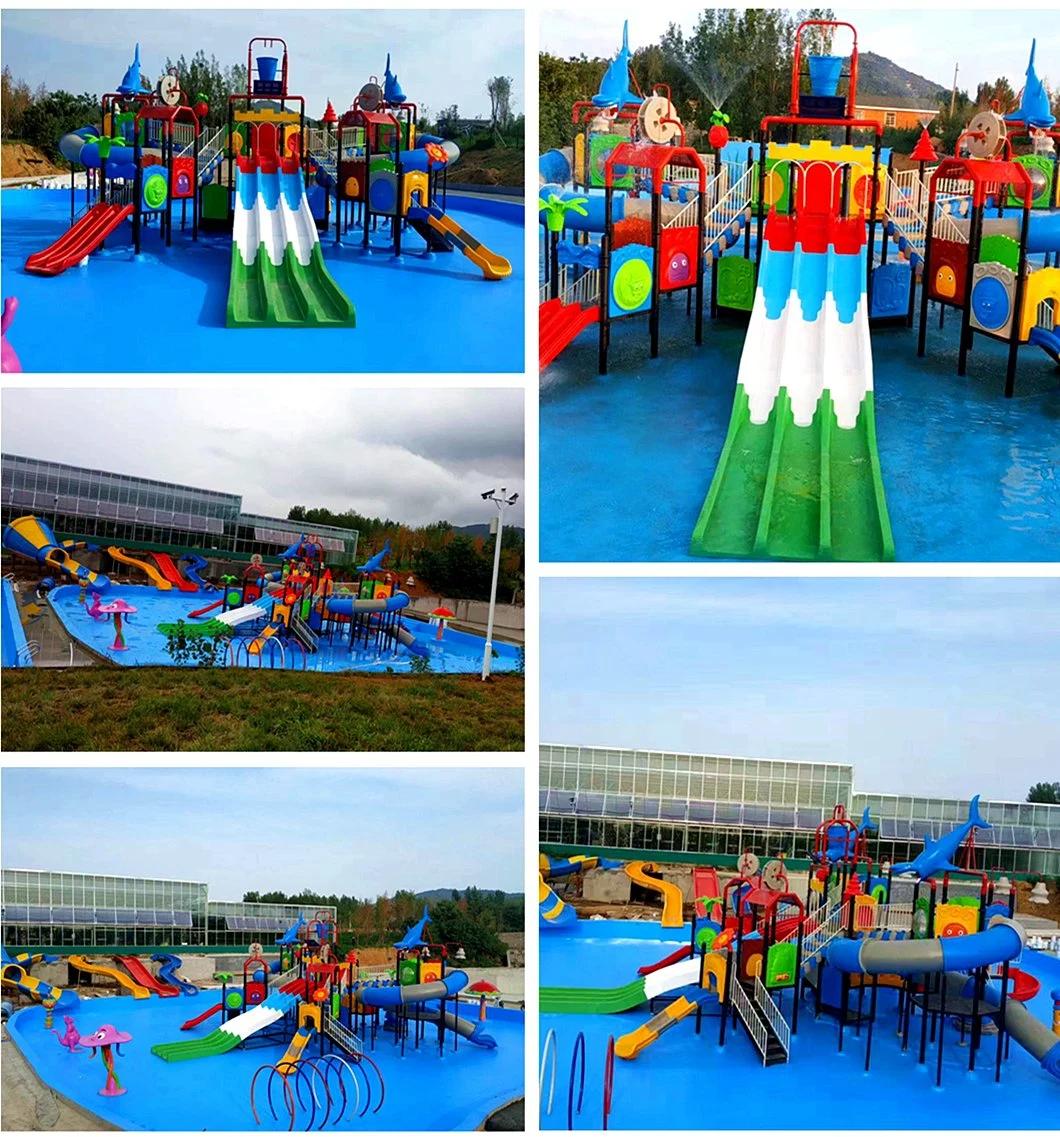 New Kids Outdoor Water Park Fiberglass Slide Playground Sports Equipment