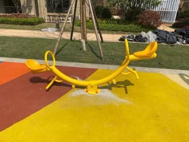 Outdoor Playground Equipment Swing Set with Slide for Children