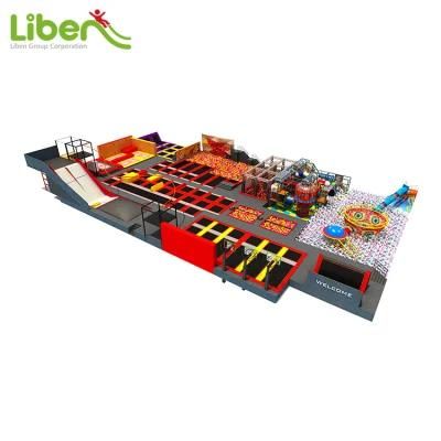 Top Supplier Amumsent Park Commercial Children Jumping Castle Indoor Trampoline Park for Sale