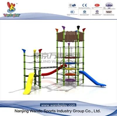 Wandeplay Forest Series Children Plastic Toy Amusement Park Outdoor Playground Equipment with Wd-16D0381-01L