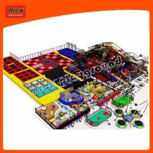 Big Commercial Amusement Park Indoor Playground with Trampoline
