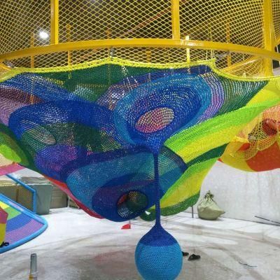 Rainbow Climbing Nets Indoor Playground and Other Amusement Park Products for Children