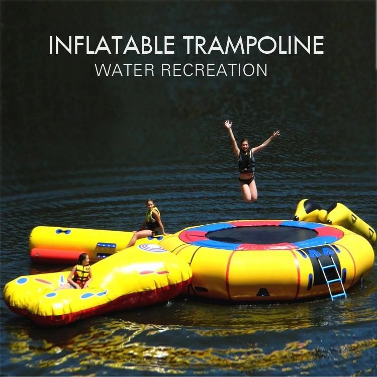 Inflatable Trampoline Water Jump Bed Air Bouncer