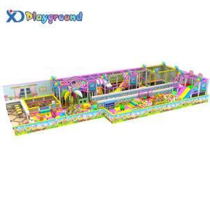 Candy Land Indoor Amusement Park Kindergarten Playground with Ball Pool