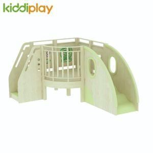Hot Sale Small Set Wooden Kindergarten Indoor Children Indoor Slide Playground