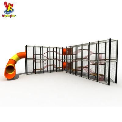 Outdoor Cage Climbing Playground Equipment for Preschool