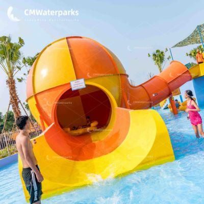 Hot Sale Water Park Fiberglass Water Slide Kids Slide for Outdoor