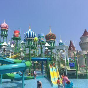 Related Fiberglass Equipment Use in The Outdoor Water Park Water Slides Water Games
