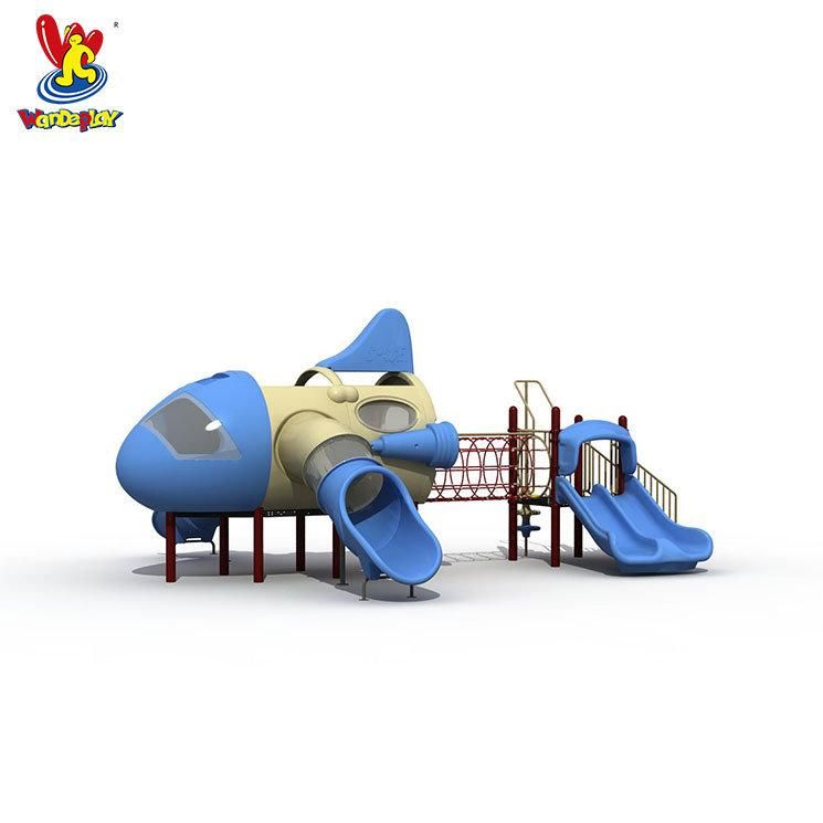 Kids Game Outdoor Tunnel Playground Equipment with Slide