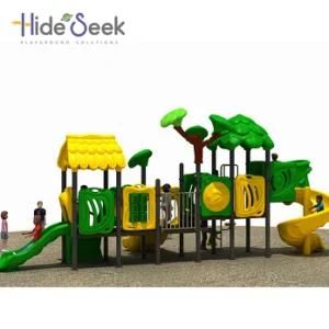 Commercial Children Slide Equipment Plastic Outdoor Playground (HS06501)