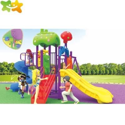 S027 ISO Certificate Plastic Outdoor Playground Equipment Slide