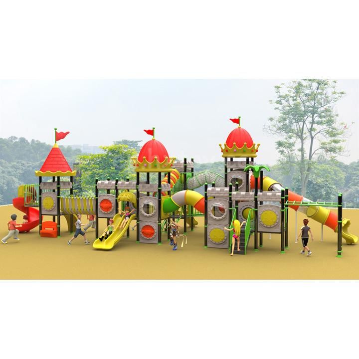 China Factory Colorful Latest Children Outdoor Plastic Playground Equipment