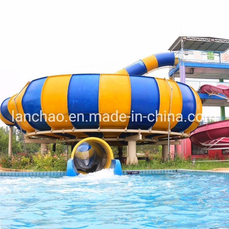 Fiberglass Big Bowl Water Slide for Aquatic Park