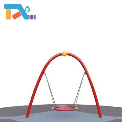 100cm Round Children Outdoor Spider Net Swing for Playground