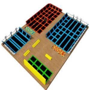 Large Indoor Trampoline, Professional Gymnastic Commercial Trampoline for Sale