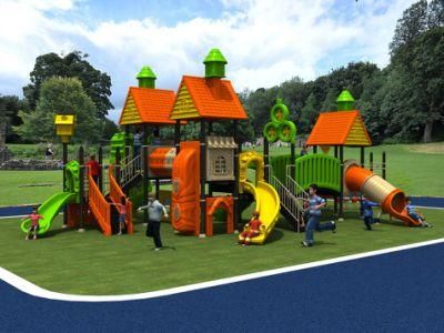 Preschool Type and Plastic Playground Outdoor Amusement Park for Villa Series