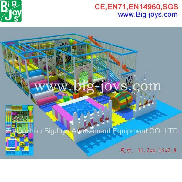 Theme Park Indoor Playground, Kids Indoor Castle for Sale (BJ-ID10)