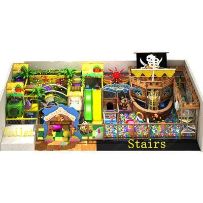 Forest Theme Toddles Indoor Playground (TY-17320-1)