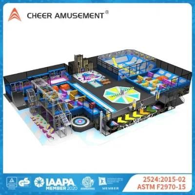 1000sqm Indoor Sports Adults Fun Park Commercial Trampoline Park