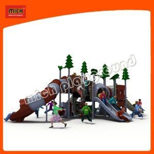Commercial Kids Plastic Slide Outdoor Playground Equipment
