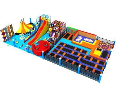 Gymnastics Trampoline with Safety Net