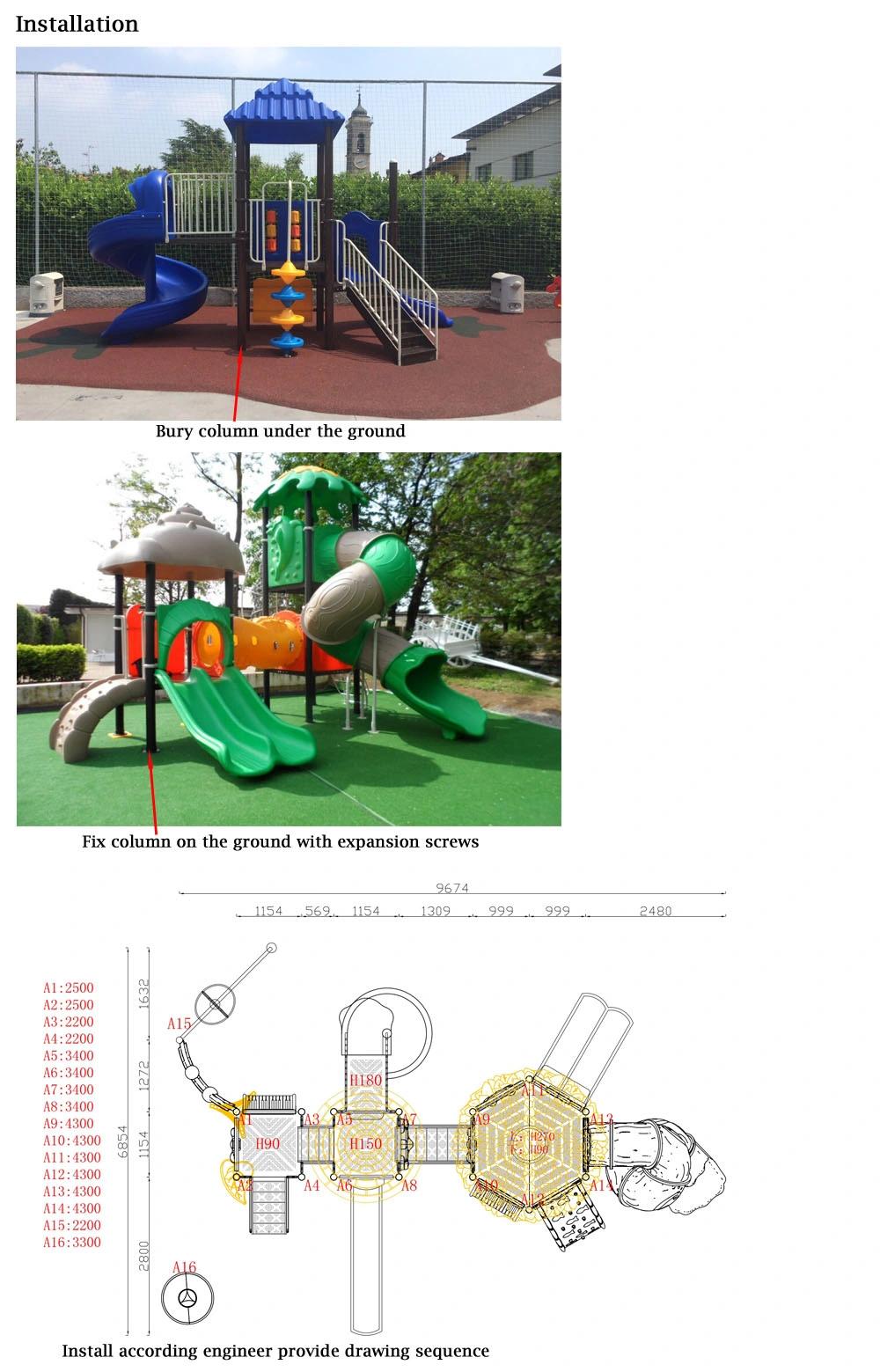 Mich Custom Quality Assured Small Children Outdoor Playset with Money Bars