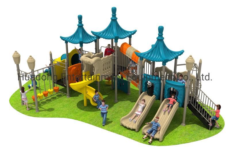 High Quality Children′s Combination Outdoor Playground Slide Multi-function Playground for Kindergarten and School with Ce/TUV/ISO 9001