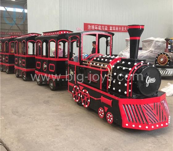 Small Electric Trackless Train, Electric Walking Train for Sale (BJ-ET35)